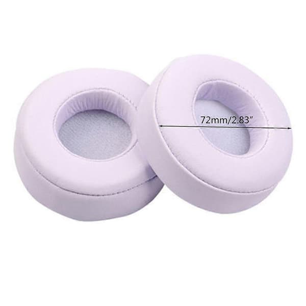 Leather Sponge Cover Earpads for Beats for Mixr Headset Replacement Part Red Red