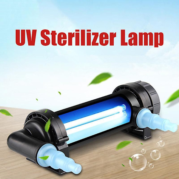 220~240v 11w UV-lys vannsterilisator, ultrafiolett desinfeksjonslampe for akvariumdam - Perfekt