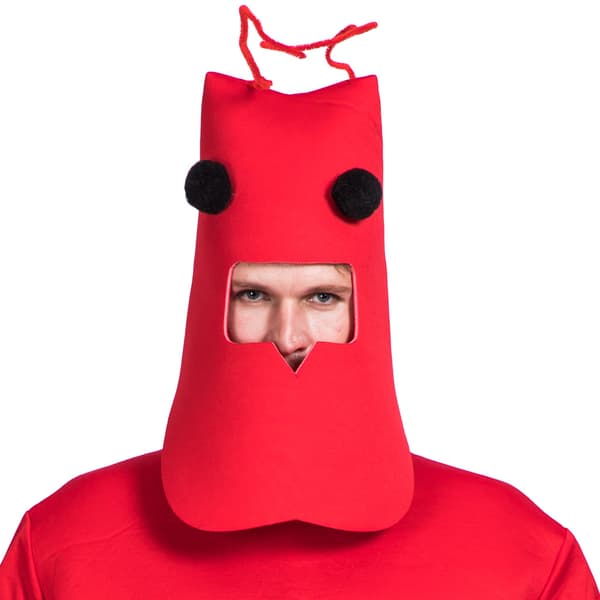 Vuxen Hummer Man Maskerad Nyhet Kostym (Standard)