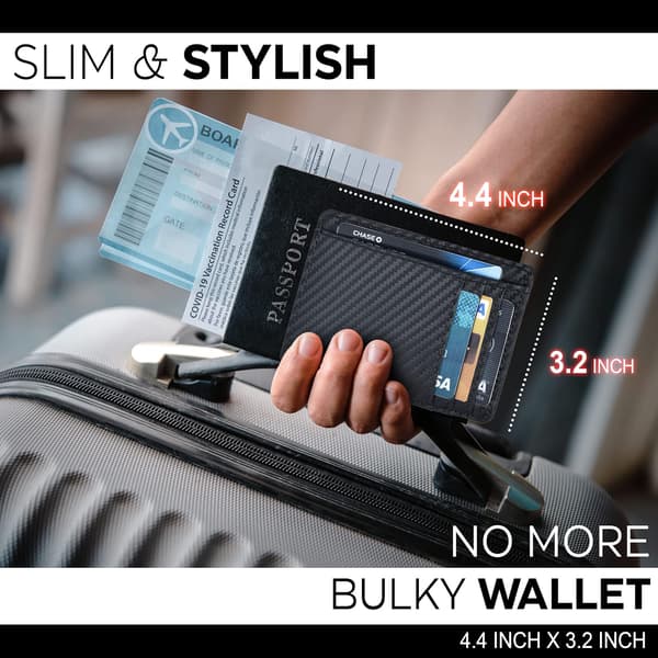 Leather Wallet | Multifunctional | Unisex | Black Compact Wallet | Multiple Card Slots | Minimalist and Elegant-yux