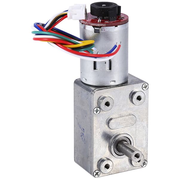 High Torque Reduction Gear Motor, Reduction Motor with Encoder, Strong Self-locking (10rpm)