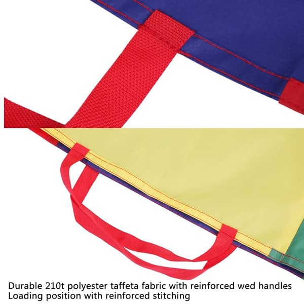 Løpepose for barn utendørs (50*50CM, egnet for dykking under 1m), løping, eggløp, barn