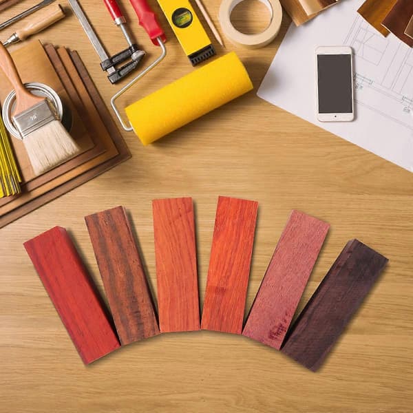 6 stk Trepennemner Erstatning Tre DIY Pennemateriale Tilbehør for Dreiearbeid