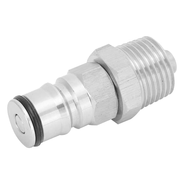 19/32‑18 Kulelåsstolpe med 1/2 tomme NPT utvendig gjenge Flytende kulelåsstolpeadapter for Corny Keg