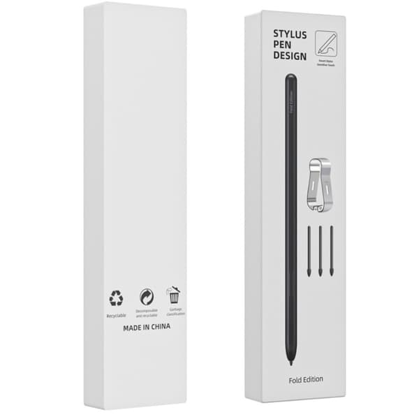 Stylus Pen Compatible with Samsung Z Fold3/Z Fold4/Z Fold5/Z Fold6 - Pressure Sensitivity & Replaceable Nibs