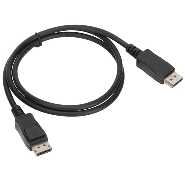 DP uros-DP uros -kaapeli nopea 32AWG 4K 60Hz HD DisplayPort-kaapeli pölysuojalla 1m / 3.3ft