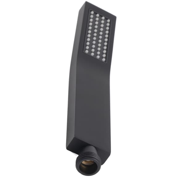 Matte Black Brass Chrome Plated Handheld Shower Head Bathroom Sprayer Hand Shower
