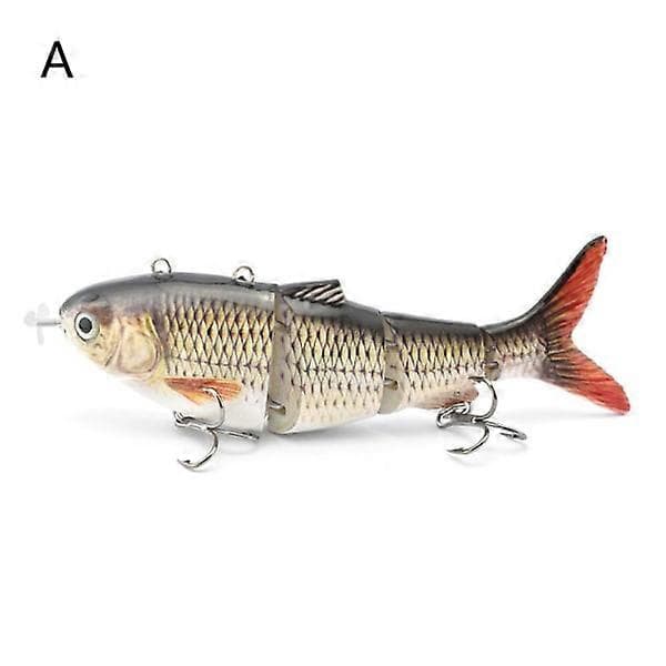 Selvsvømmende fiskesluk USB Oppladbar AA -Sy