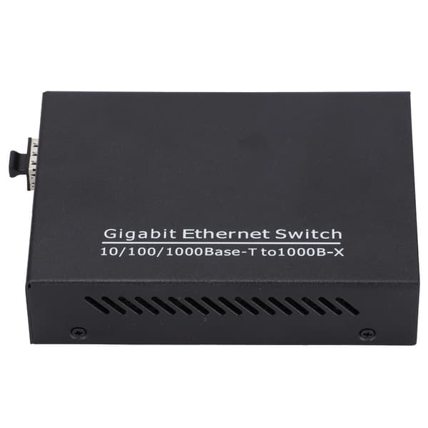 2-ports Gigabit Ethernet-switch TBC-MC3712E-SFP Plug Play Stabil Robust Computernetværksswitch 100-240V US-stik