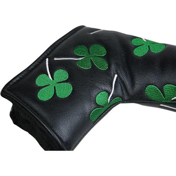 Sport Hvit Grønn Shamrock Lykkekløver Putter Headcover Fire-FA-