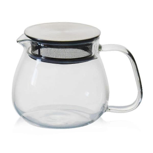 Transparent glastekanna med filterlock, mångsidig, stilren tekanna, inflyttningspresent [DB] 500ML Model 500ML Model