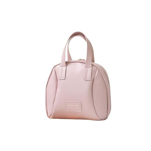 Rejse makeuptaske, makeuptaske rejse makeuptaske med rum, lyserøde makeuptasker rejse kosmetiktasker