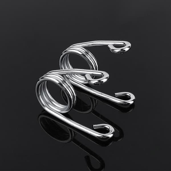 Guld/Sølv 3.5 \" Krom Custom Torsionsfjedre til Solo Sadel til Chopper Bobber Motorcykel 1