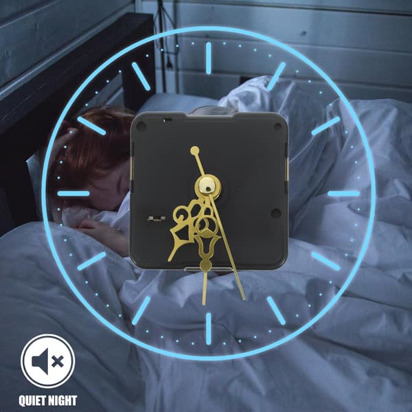 1 Setti Seinäkello DIY Kellonviisarit Kellosarja Kellonosat DIY Kellokoneisto DIY Kellotarvikkeet Kellonvaihtosarja Kellokoneistosarja