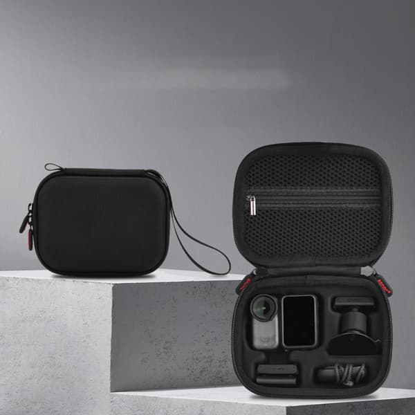 Carrying case compatible with DJI Osmo Nano - custom-shaped nylon camera pocket, shockproof and scratch-resistant, compact travel case