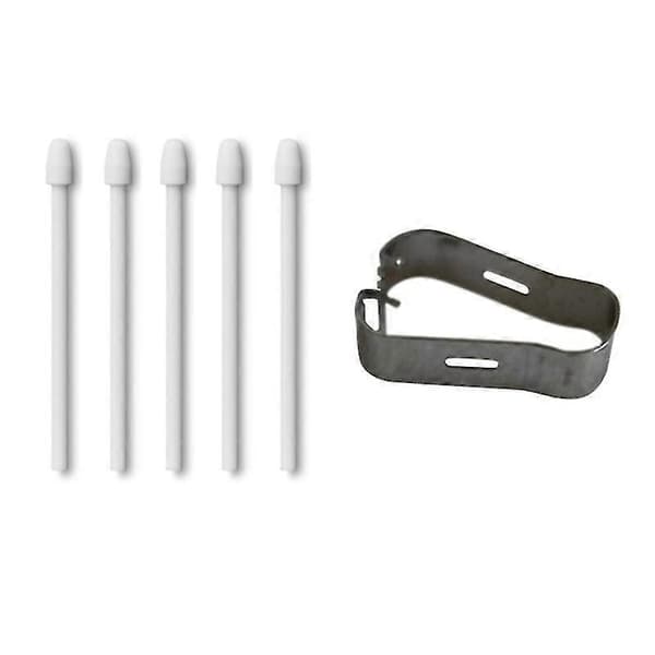 Touch Stylus Spidser med Metalklemme Til Kindle Scribe Write Stylus Pen Hvid White