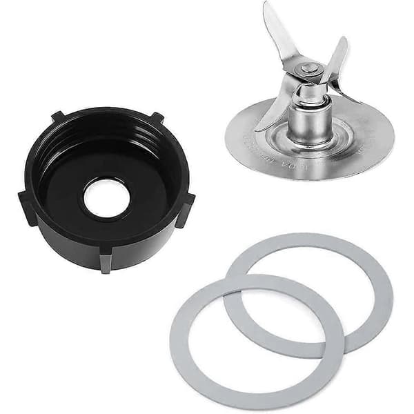 Ersättningsdelar för Blender, isblad med burkbaslock och O-ring tätningspackningstillbehör