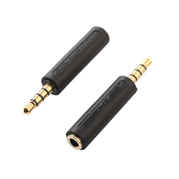 2 stk Omtp til Ctia / Ctia til Omtp Headset Audio Adapter 3,5 mm Hodetelefonkonverter [db]
