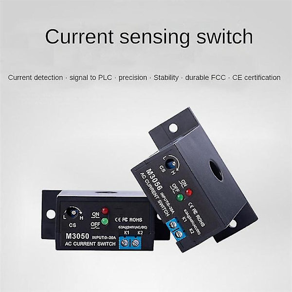 Strømsensor Afbryder Induktionsrelæ AC Koblingsenhed (Nc M3056)
