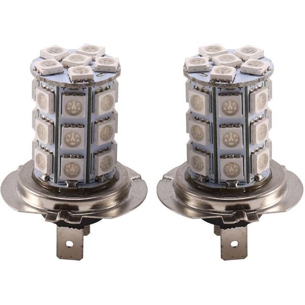 2 stk H7 5050 SMD LED tåkelys for 27 biler
