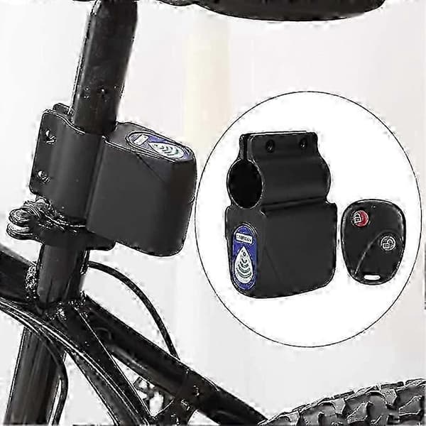 Ultralight Bicycle Alarm with Wireless Remote Control 120dB Alarm and Security Lock