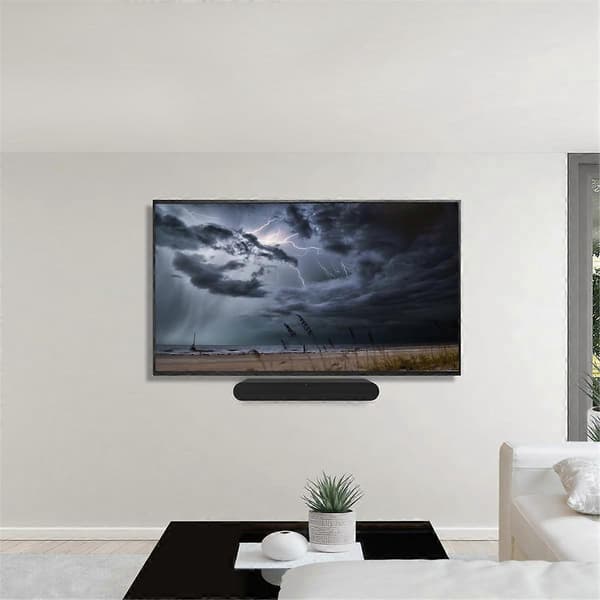 Soundbar Mount for Ray, Floating Wall Mount Bracket for Ray Essential Soundbar Under TV with Screws