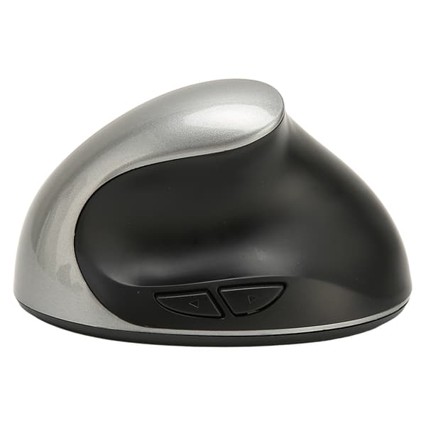 Wireless Vertical Mouse 2.4GHz Precise Control 800 dpi 1600 dpi 2400 dpi Ergonomic Design Wireless Mouse for Home Office Gray