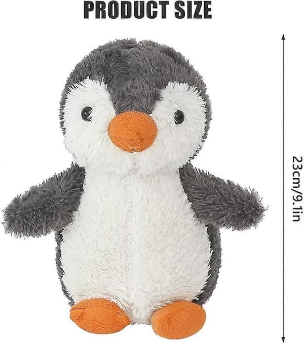Pingviinipehmo, 23 cm Pingviinipehmolelu, Pingviinipehmolelu, Halattava ja leikkisä pingviinilahja