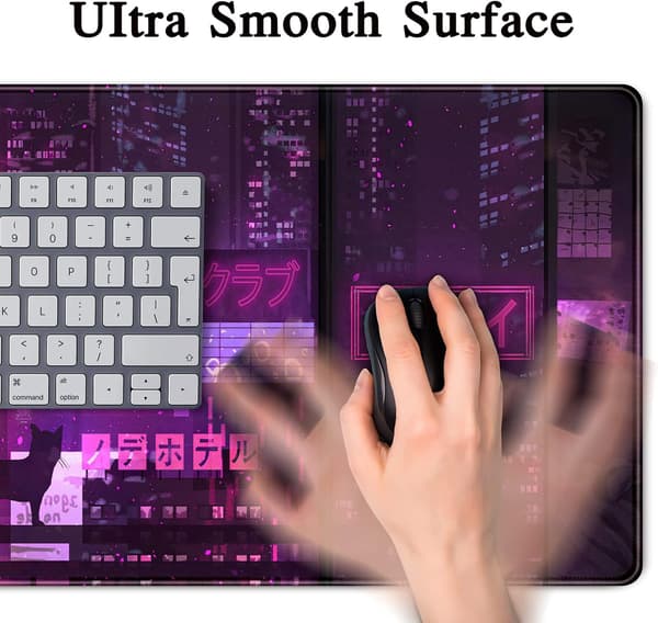 Stor spillmusematte for bærbar PC - 80 x DXGHC