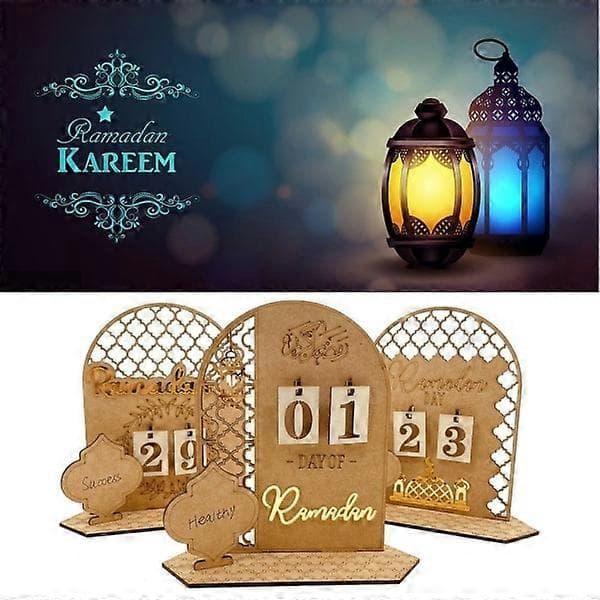 Eid Mubarak -laskentakalenteri Ramadan-koriste