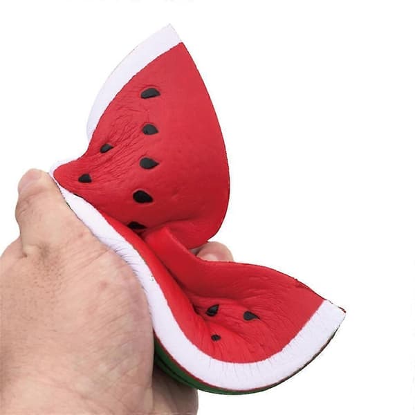 Frukt Vannmelon Squishy Leketøy Stressavlastning Gave Strømpefyll 17.5cm vannmelon 17.5cm watermelon