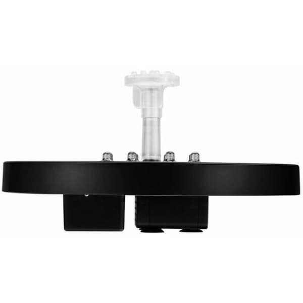 Solar springvand til pool, udendørs, stenhave, flydende springvand med energilagring og 3W LED-lys