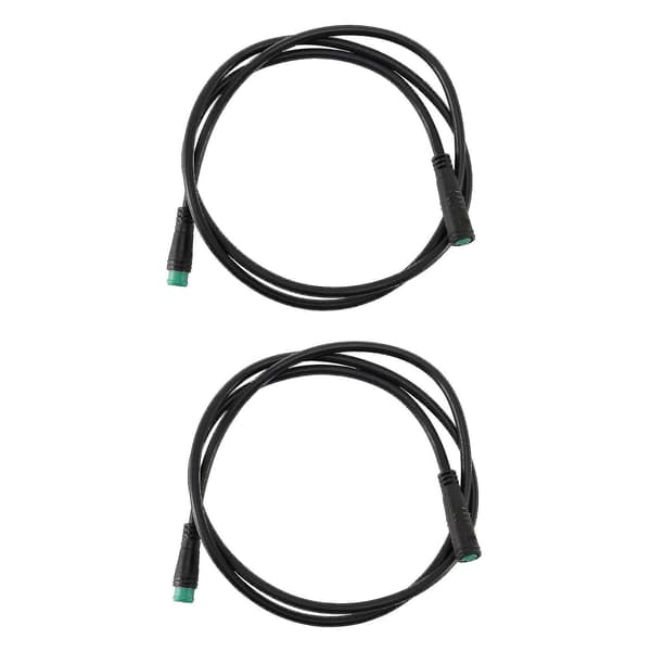 2x Ebike Displaykabel 5-pinners for BBS01/bbs02/ Mid Motor Elsykkel Display Forlengelseskabel Conne