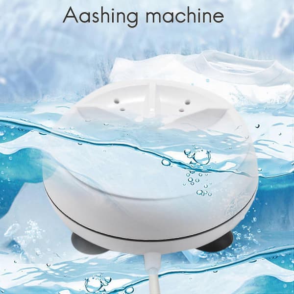 Mini Washing Machine Portable Ultrasonic Dishwasher With USB Powered For Personal Laundry Camping RV Travel