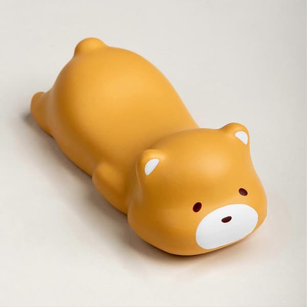 Ergonomic Mouse Wrist Rest, Grey Cat, Cartoon [DB] Brown Bear Brown Bear