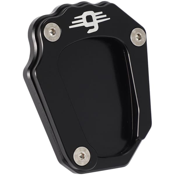 2X Motorcycle Kickstand Side Stand Extension for K1600Gt K1600Gtl 2017-2019 (Black)