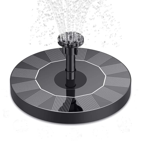 Solar fontenepumpe, solar fontenepumpe med 6 dyser,