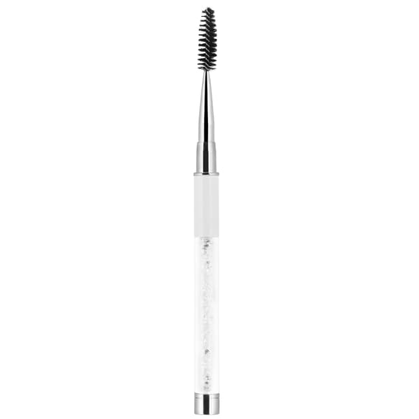 Øyenvippe Øyenbrynsbørste Mascara Wands Applikator Spooler Øyenvippeforlengelse Øyenbrynskam Hvit