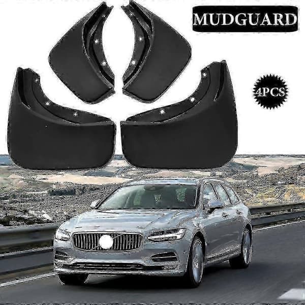 Stænkskærme til Volvo V90 2017-2019 Mudguards Fender Mud Flap Splash Guard Mudflap Mudguard Biltilbehør For Bag 4 stk
