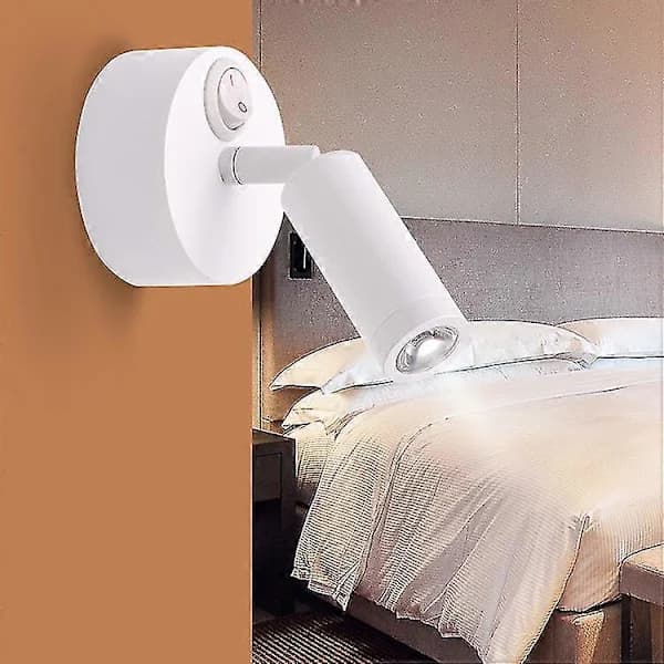 [PL】RV Reading Light LED - 12 Volt LED Lamps Interior Rotatable Wall Lamp Reading Spotlight For Bedside Lamp, Hallway, RV, Caravan, 5th Wheel Or Vehicle