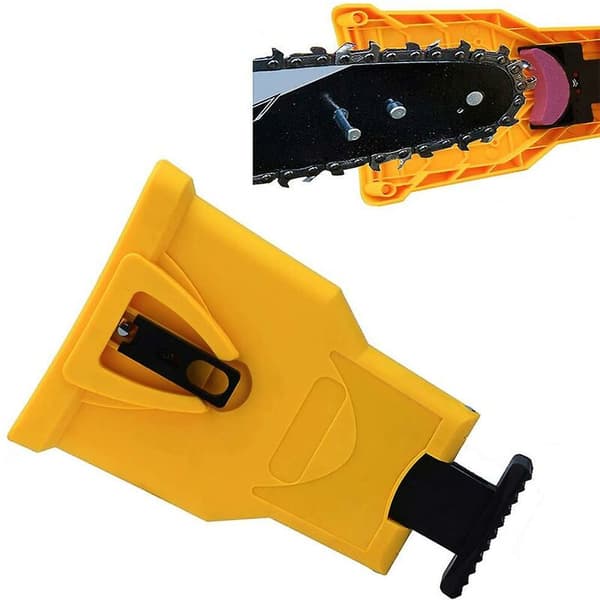 Sharpening Whetstone Sharpening Tool Rotary Tool Wood Carving Engraving Kit (Yellow)