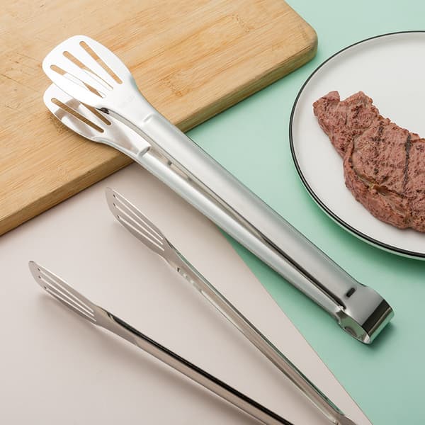 Køkkentang — Multifunktionel køkkentang i rustfrit stål (28,5 cm)