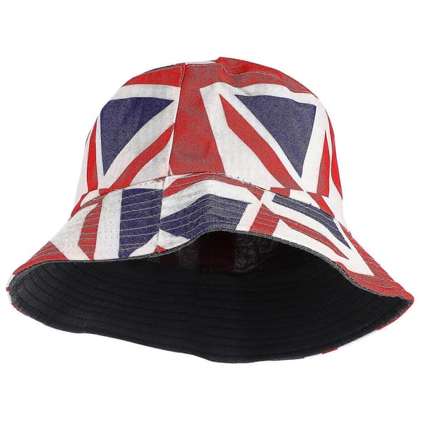 Hooey Hattar Herr Union Jack Bowler Hattar Union Jack Hat Britisk Spand Hat Britisk Solhat Sommer Spand Hat