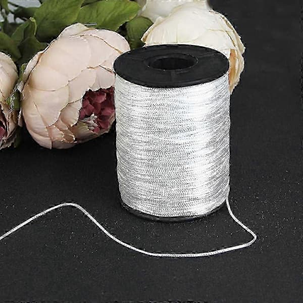 150 Yards Braided Blind Cord, 1mm Diameter White Polyethylene Cord for Blinds Curtains Aluminum Panel Blinds