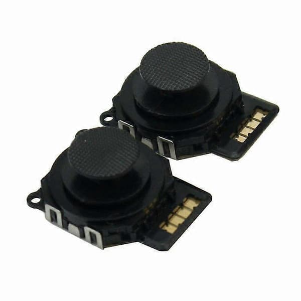 2 stk. Joystick-knapcontroller Tommelfinger 3D Analog Stick til PSP 2000 2001 2002