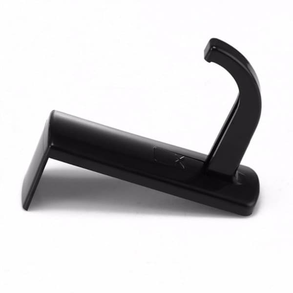 Universal Hovedtelefonholder Vægkrog Headset Stativ Tripod T Sort One-size