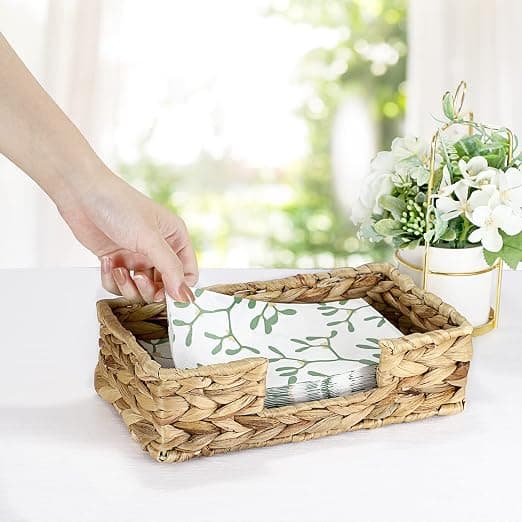 1 pc 24*13*7cm Rectangular Napkin Holder, Paper Napkin-tfrf