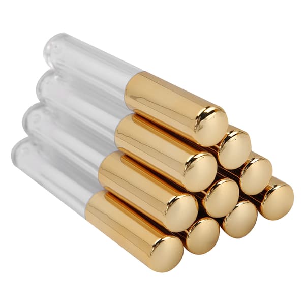 Lip Gloss Empty Tube DIY Lip Gloss Refillable Container Travel Transparent Lipstick Bottle