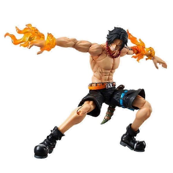 One Piece Portgas D. Ace Actionfigur Model Dukke Skrivebordsdekoration til Børnelegetøj