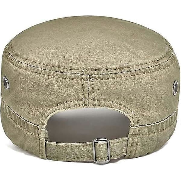 Washed Cotton Military Cap Cadet Army Cap Unique Design UV